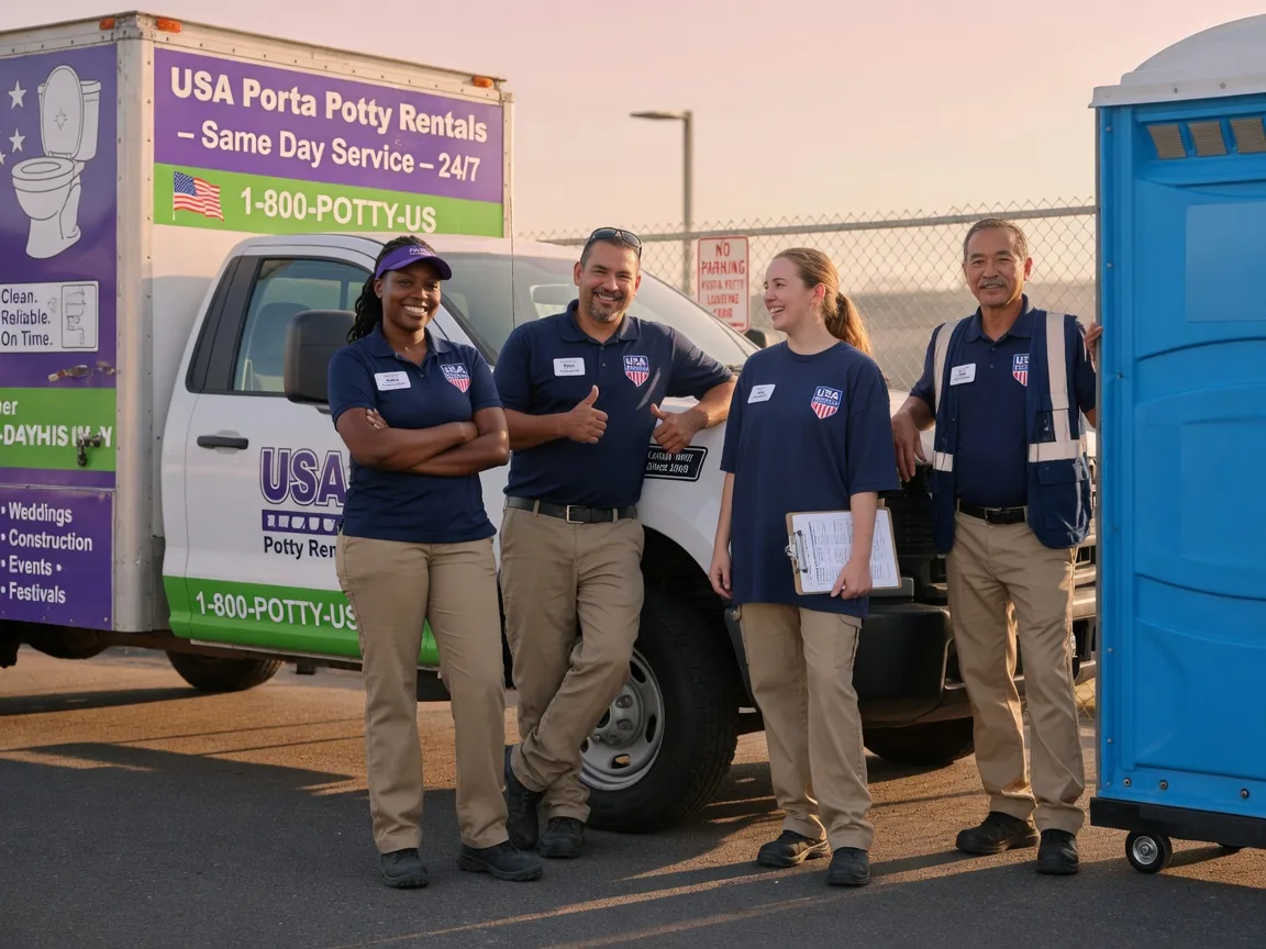 Porta Potty Rental company in Durham, CA